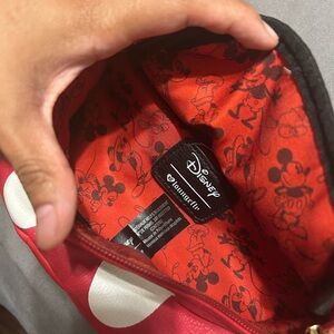 Disney Red and White Polka Dot Fanny Pack